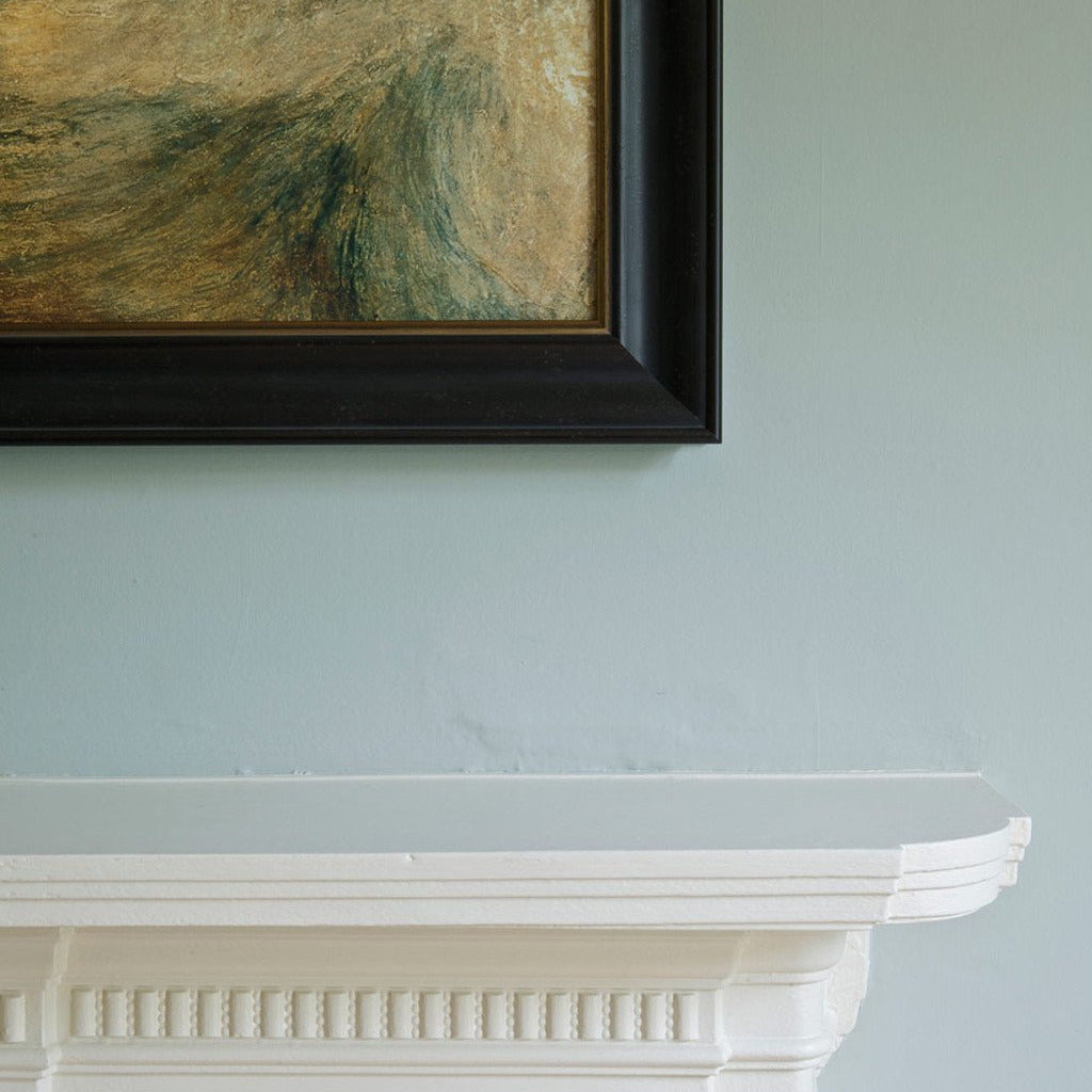 Farrow & Ball Borrowed Light No.235 paint colour in open paint tin