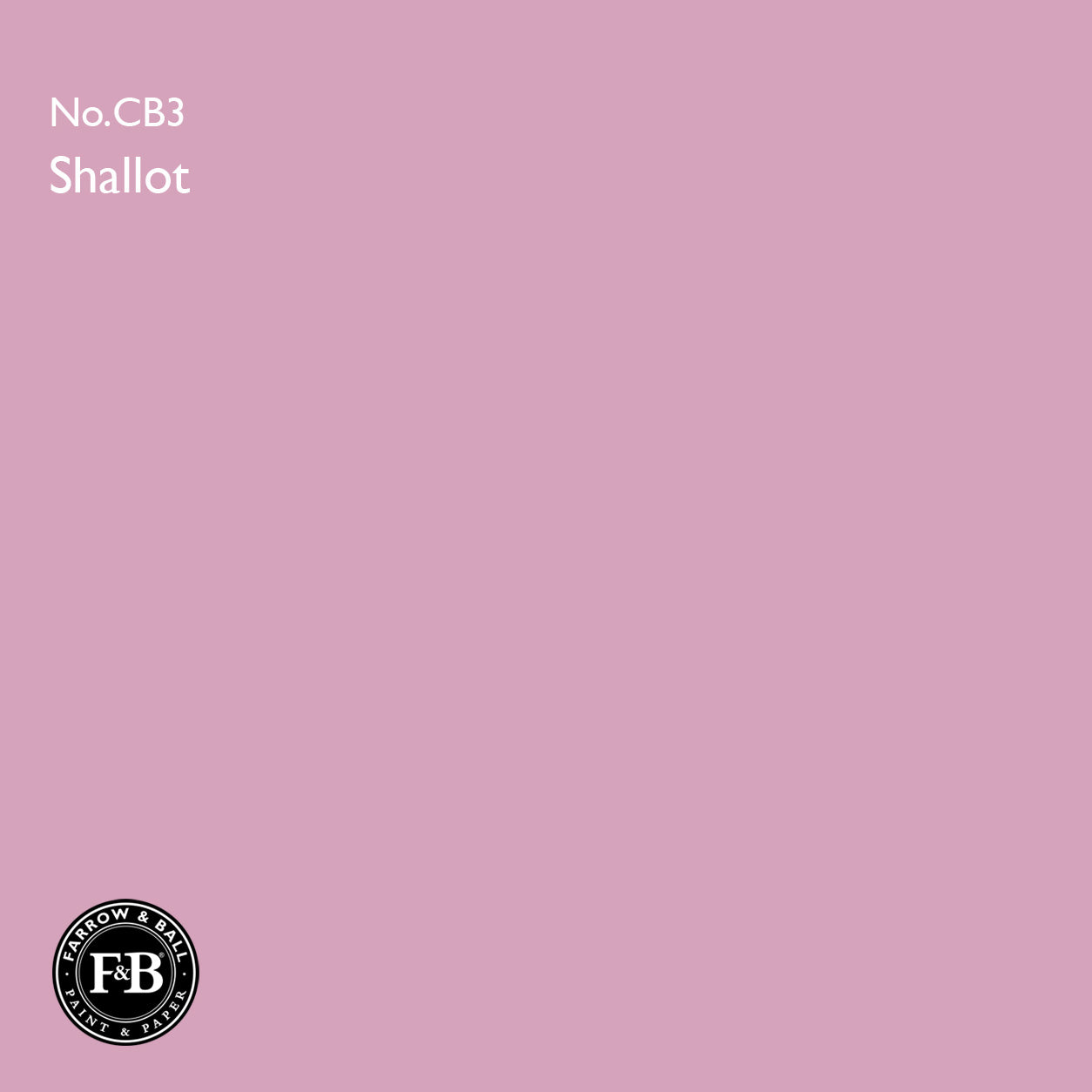Farrow & Ball Shallot No.CB3 Colour Swatch