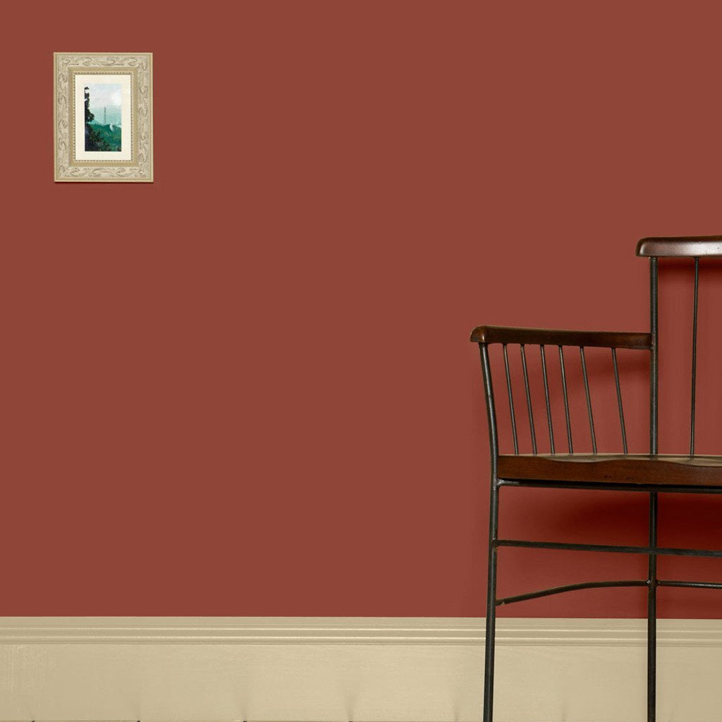Farrow & Ball Picture Gallery Red No.42 paint colour in open paint tin