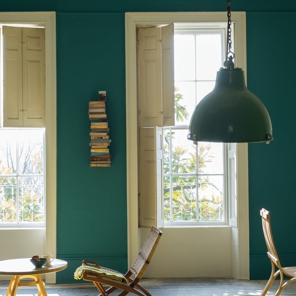 Room painted in Farrow & Ball Vardo No.288