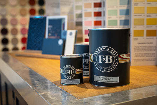Farrow and Ball - Dead Flat Finish available at www.primepaint.co.uk