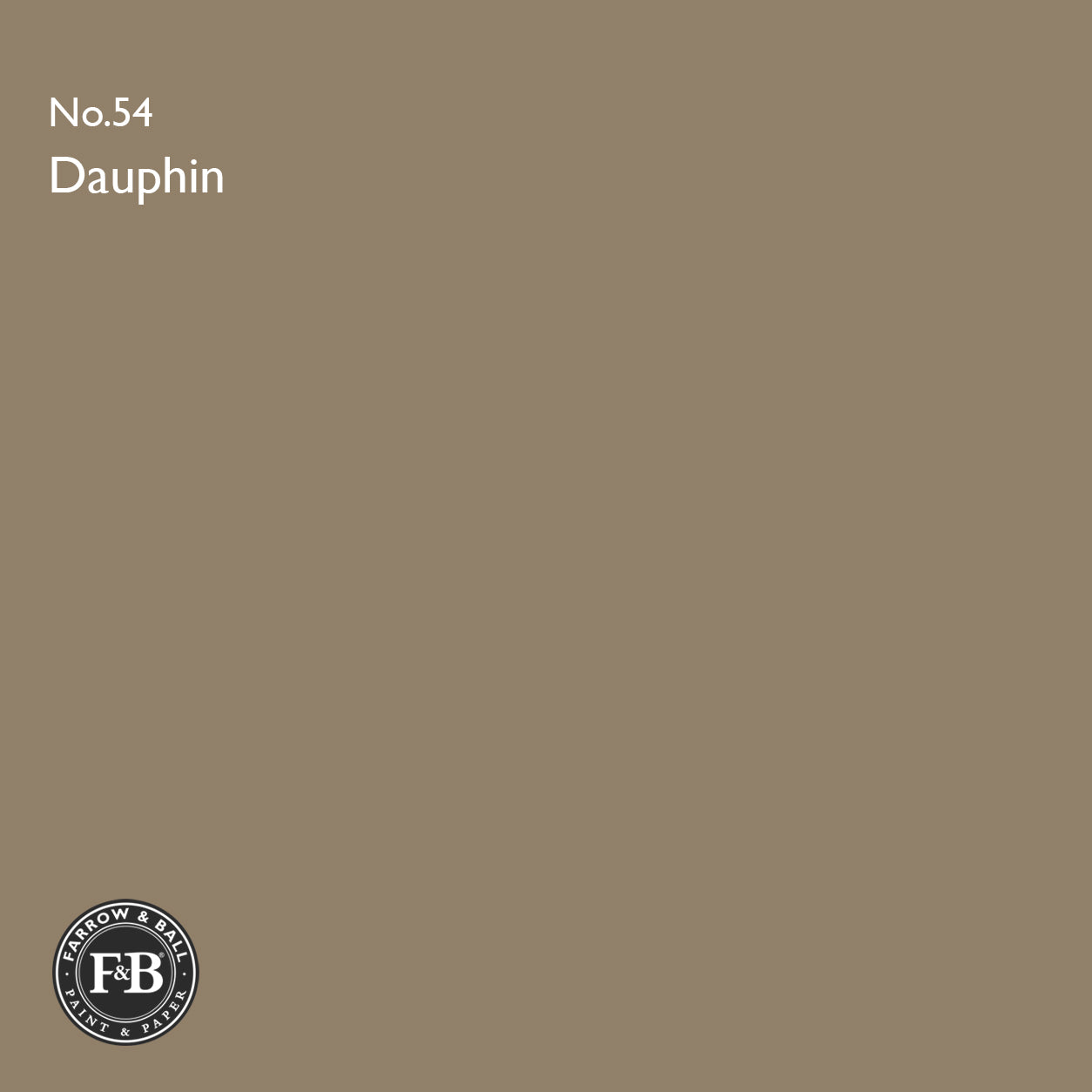 Farrow & Ball Dauphin No.54 Estate Emulsion paint colour sample