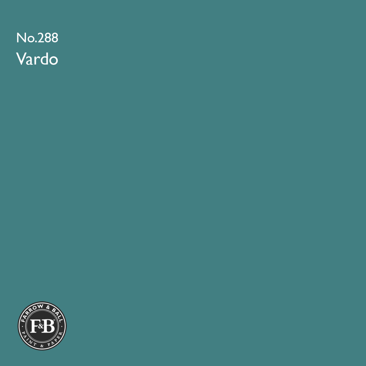 Farrow & Ball Vardo No.288 paint colour swatch