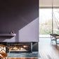 Contemporary room painted Farrow & Ball Paean Black® No.294